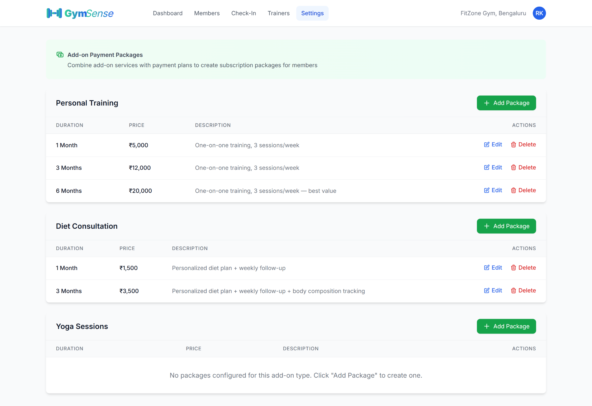 Payments & Plans
